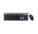 TECLADO GENIUS + MOUSE SLIMSTAR 801 USB SP BLACK WIRELESS